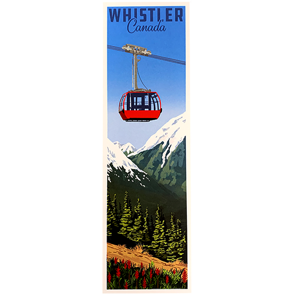 Whistler Paper Bookmark