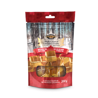 Maple Caramels in Pouch
