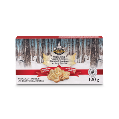 Maple Syrup Cream Cookies-Carlbergs Gift Shop