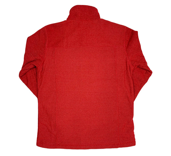 Men's Red Jacket Fleece
