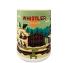 Whimsical Retro Whistler Winter Tall Mug