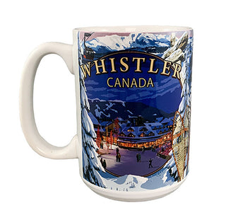 Whistler Village in Winter Tall Mug