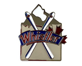 Whistler Skis Magnet