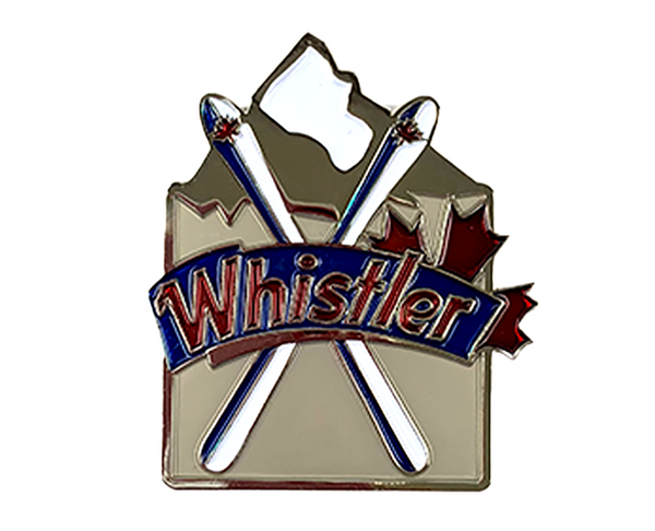 Whistler Skis Magnet