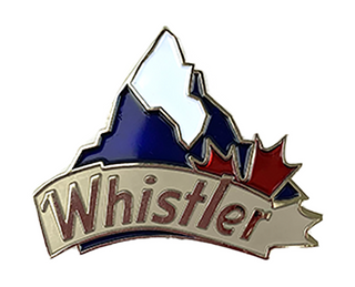 Whistler Mountain Logo Magnet