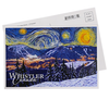 Starry Night Whistler Version Die Postcard