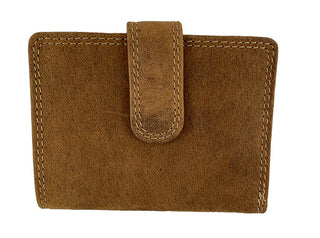 Leather Wallet with Front Snap 4.5