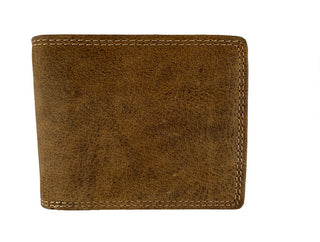 Leather Wallet with Double Bill Folder 4.75
