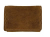 Leather Trifold Wallet with Double ID Holder 3.5