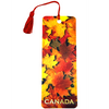Fall Maple Leaves 3D Bookmark with Tassel 