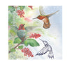 4x4  Hummingbird Tile Art Coaster