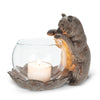 Bear Peeking Tea Light Holder