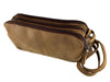 Leather Purse with 3 Compartments