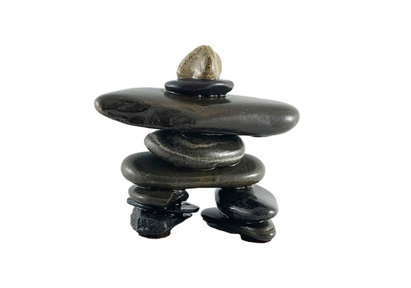 Natural Stone Inukshuk Figurine