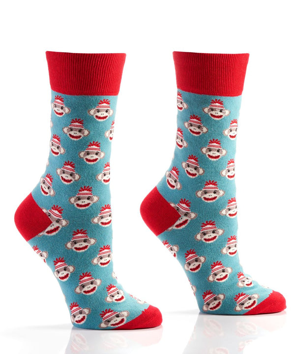 Monkey Novelty Blue Socks