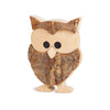 Tree Bark Owl Figurine 2.5
