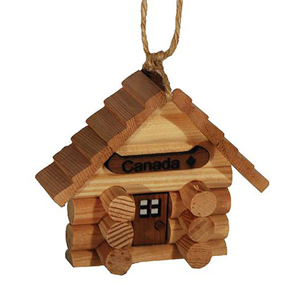 Ornament Canadian Log Cabin