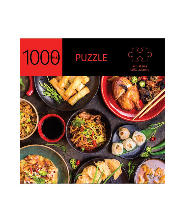 Asian Cuisine  1000 piece Puzzle