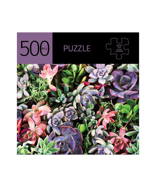 Succulents 500 Pieces Puzzle 