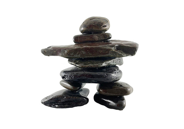 Natural Stone Inukshuk Figurine