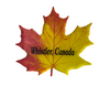 Whistler Canada namedropped Fall Maple Leaf Acrylic Magnet
