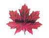 Whistler Canada namedropped Red  Maple Leaf Acrylic Magnet