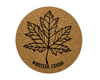 Cork Coaster Maple Leaf 