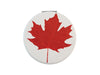 Compact Mirror Red/White Maple Leaf