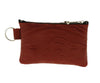 Red Rectangular Leather Indigenous Bear Box Coin Purse