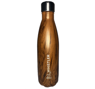 Whistler Gondola & Mountain Teak Insulated Water Bottle 