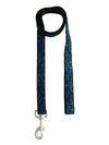 Dog Leash Blue Frog Indigenous Art