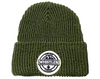 Olive Toque with Whistler Medallion Patch