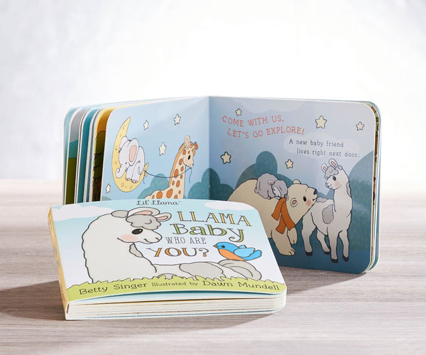 Baby Llama Board Story Book
