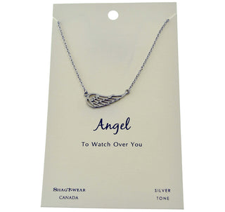 Angel Wings Charmed Necklace