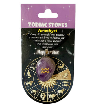 Zodiac Crystal Necklaces