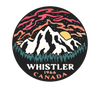 Round Whistler 1966 Canada Bumper Sticker