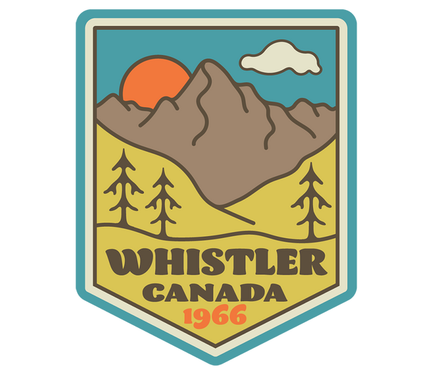 Whistler Canada 1966 Bumper Sticker
