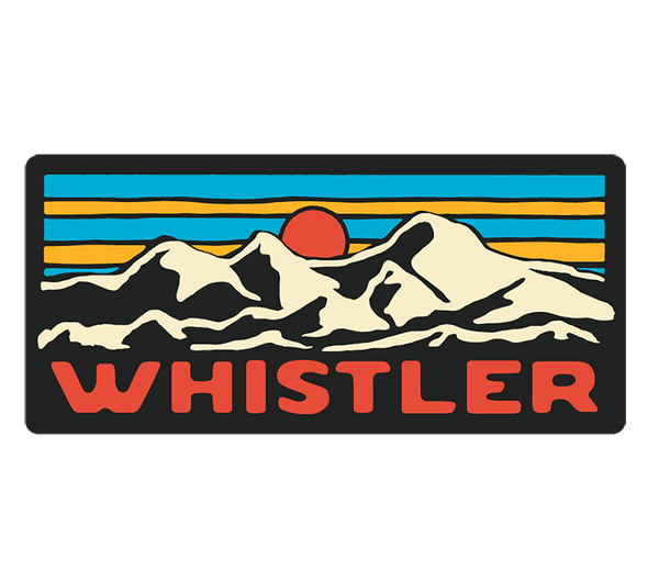 Whistler Bumper Sticker 