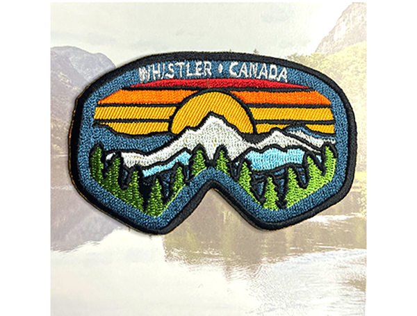 Whistler Canada  Goggles Patch