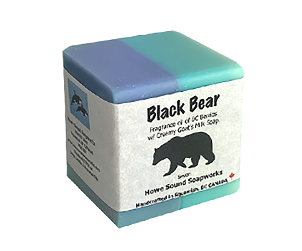 Soap Cube Black Bear