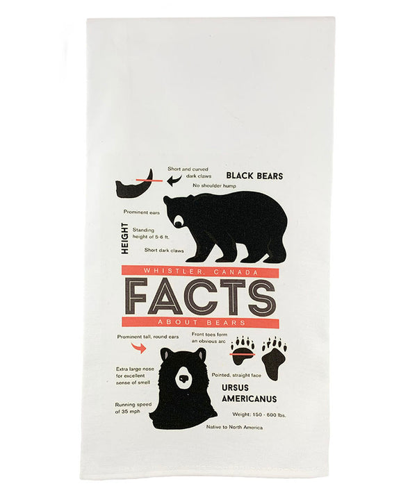 Bear Facts Kitchen Towel