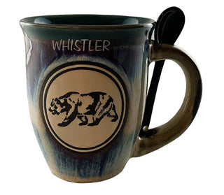 Coffee Mug  Maple Leafe Embossed 