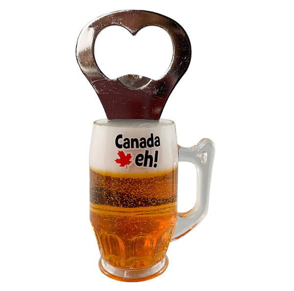 Beer Mug Shape Bottle Opener Magnet