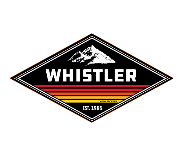 Whistler Bumper Sticker