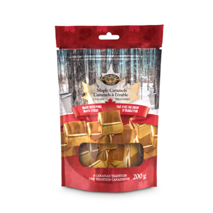 Maple Caramels in Pouch