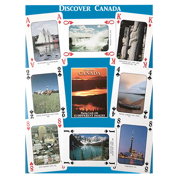 Canadian Beauty Playing Cards