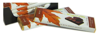 50 Grams Maple Almond Nougat Dark Chocolate Bar