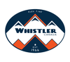 Chevrone   Mountain Peaks  Whistler Bumper Sticker