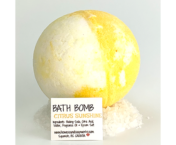 Bath Bomb Citrus Sunshine