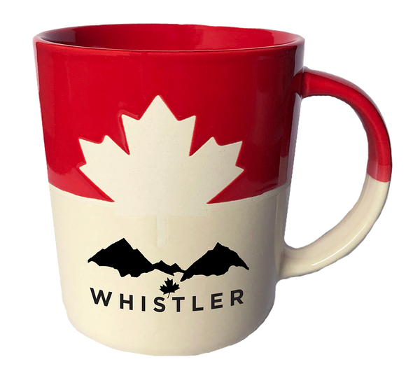  Maple Leaf Etched Whistler Mug